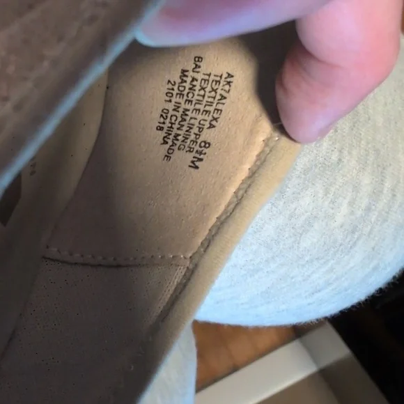 AK Sport Metallic Flats with Chain Detail - Picture 4 of 4